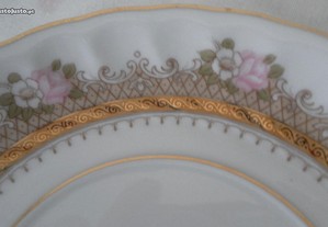 Conjunto de Pratos Quinta Nova/Vista Alegre - Vintage