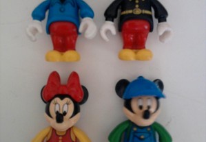 Lego minifiguras antigas Disney