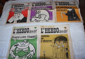 Jornal L'Hebdo - hara-kiri - 1969