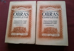 Francisco de Sá de Miranda-Obras Completas-Vols. I/II-1942/1943