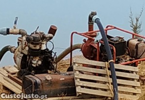 Motores de Rega c/ Arranque Elctrico e Tubagem - Kubota e Delsey
