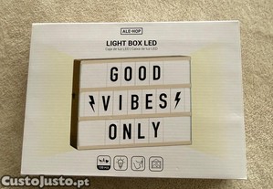 Light box led para decorao - NOVO