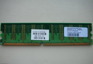 Memória RAM DDR 256 Mb 400 MHz p/ Desktop