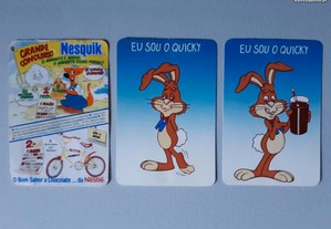3 Calendários Nesquik (1 de 1988, 2 de 1991)