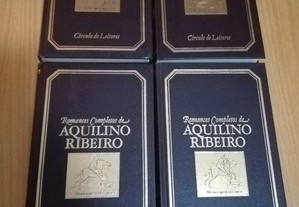 Aquilino Ribeiro (conjunto de 4 livros)