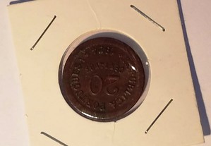 Moeda de 20 Centavos de 1924