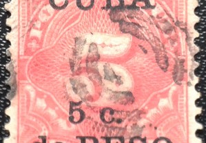 Stamp Cuba Postage Due 1899 - 5 c. de Peso