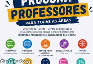 Centro de explicações procura professores