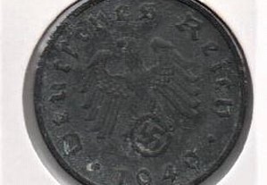 Alemanha(3º Reich) - 10 Reichspfennig 1940 F-rara
