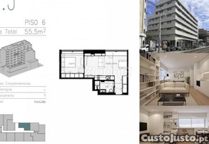 Apartamento T1 Em Matosinhos Sul