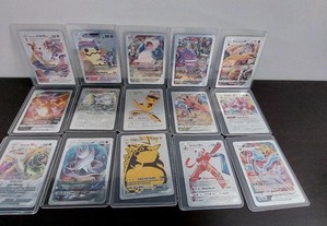 Cartas Pokémon 55 Unidades e Capa incluída NOVAS