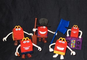 Boneco Caixa McDonalds Happy Meal Brinquedos
