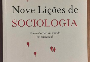 Livro - Nove Lições de Sociologia