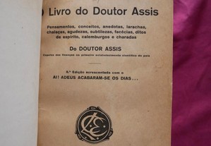 O Livro do Dr Assis. Alberto Costa. 12,5x18cm. Enc