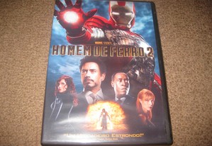 DVD "Homem de Ferro 2" com Robert Downey Jr.