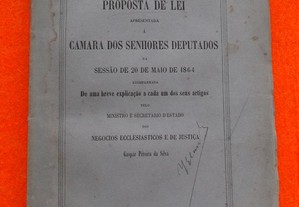 Proposta de Lei Câmara dos Senhores Deputados 1864