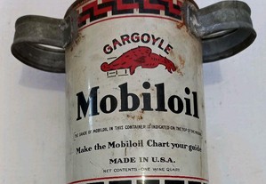 Gargoyle Oil Can, Lata de Óleo (anos 30) RARA