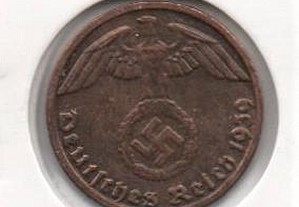 Alemanha (3º Reich) - 1 Reichspfennig 1939 D