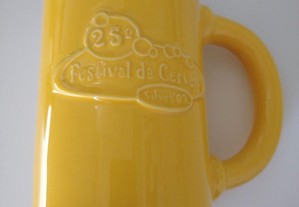 Caneca Cerâmica 25º Festival da Cerveja de Silves 2002