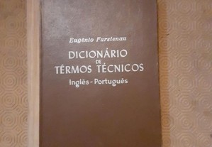 Dicionário De Termos Técnicos Inglês-Português - Eugênio Furstenau