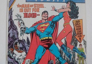 Action Comics 584 Superman The Teen Titans John Byrne Giordano BD DC Comics banda desenhada