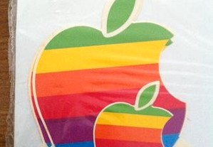 Autocolante Apple Sticker Rainbow Apple