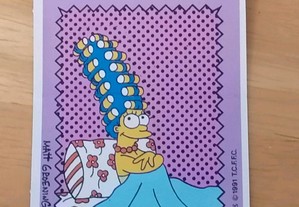 Cromo Bollycao, colecção de 1991 dos The Simpsons  1,50