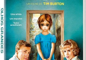 Filme em DVD: Olhos Grandes (Tim Burton) - NOVO! SELADO!