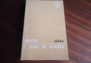 "Direito e Luta de Classes" de Stücka - 2ª Edição de 1976