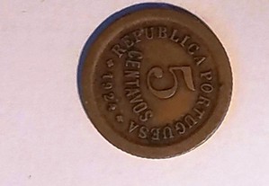 Moeda 5 centavos 1924