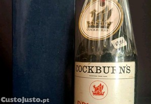 Garrafa antiga porto Cockburn's Dry Tang