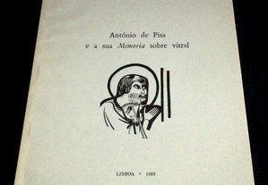 Livro António de Pisa e a sua Memoria sobre vitral