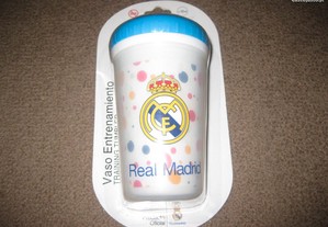 Copo de Plástico para Bebé/Criança do Real Madrid/Embalado!