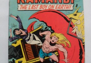 Kamandi The Last Boy on Earth 38 DC Comics 1976 Kirby Kubert BD banda desenhada