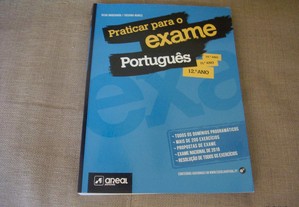 Livro Novo "Praticar para o Exame - Português 12.º / Esgotado / Portes Grátis
