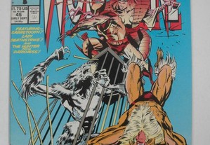 WOLVERINE 45 Marc Silvestri Marvel Comics 1991 BD banda desenhada