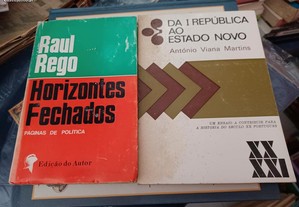 Obras de Raul Rego e António Viana Martins