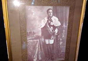El Rei D. Manuel II Em 1908 Cliché Bobone