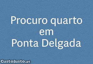 Procura: Estudante Erasmus procura quarto em Ponta Delgada