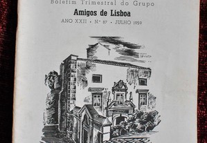 Olisipo nº87. Julho de 1959. Lisboa Manuelina