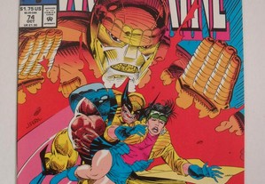 WOLVERINE 74 Jim Fern Marvel Comics 1993 BD banda desenhada