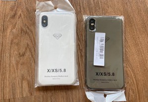 iPhone X / XS - Capas TPU / Plástico / Silicone / Anti-Choque - NOVAS