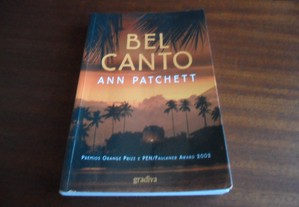 "Bel Canto" de Ann Patchett - 1ª Edição de 2002