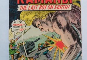 Kamandi The Last Boy on Earth 34 DC Comics 1975 Jack Kirby Joe Kubert BD original americana