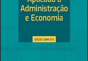 Estatística aplicada à administração e economia