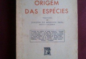 Charles Darwin-Origem das Espécies-1.ª Edição Port.-s/d
