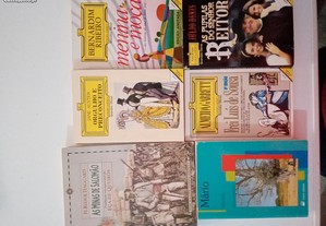 Livros E. Queirós, J. Austen, B. Ribeiro, S. Gaio, A. Garrett, J. Dinis