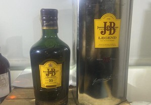 J&B Legend Old scotch whisky 21 anos