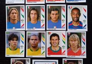 Lote de 15 cromos FIFA World Cup Germany 2006