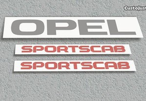 Autocolantes para Pickup Opel Campo Sportscab
